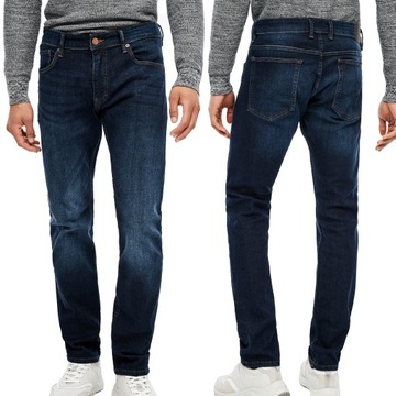 Spodnie męskie jeans s.Oliver niebieskie 36/34