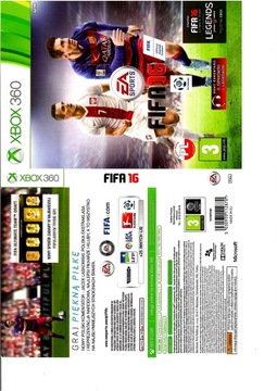 ДУБЛИРОВАНИЕ FIFA 16 PL XBOX 360