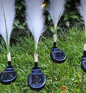 СОЛНЕЧНАЯ СВЕТОДИОДНАЯ САДОВАЯ ЛАМПА PAMPASS GRASS LIGHT DECORATION 73 CM