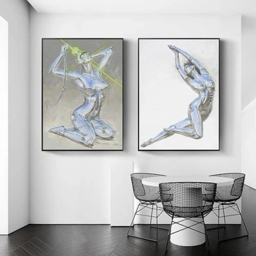 Plakat na płótnie Hajime-sorayama klasyczna grafik