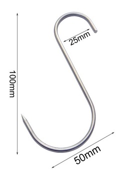 S-310 Крючок Крючки для копчения мяса, 10 см