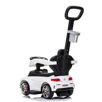 Автомобиль Mercedes AMG C63 WHITE с ручкой TOYZ-2582