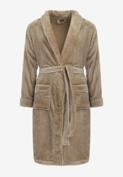 Born2Be Brązowy Szlafrok męski