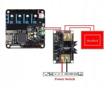 электронное реле MOSFET 24В/30А - 3D, ЧПУ