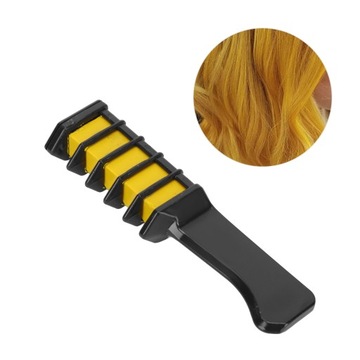 Временная расческа для волос с мелом, портативная