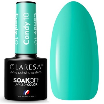 Claresa Lakier Hybrydowy do paznokci CANDY 10