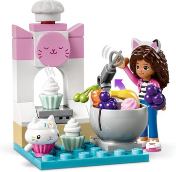 LEGO Koci Domek Gabi Pieczenie tortu z Łakotkiem klocki 10785 na prezent 4+