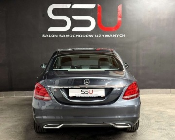 Mercedes Klasa C W205 Limuzyna 180 156KM 2014 Mercedes-Benz Klasa C C 180 CGI Avantgarde Nawigacja Full Led Alu PDC Gwar, zdjęcie 12