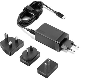 Zasilacz podróżny Lenovo 65 W wtyczka US EU UK AU USB-C 40AW0065WW