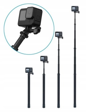 KIJEK Monopod SELFIE STICK 3m TELESIN GoPro 11/ 10