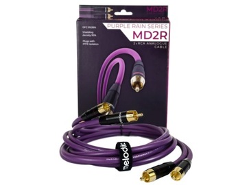 Melodika MD2R - Kabel chinch 2xRCA - 2xRCA - 2m