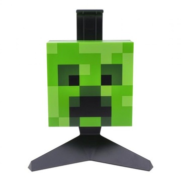 Lampka stojak na słuchawki Minecraft Creeper Paladone Licencja