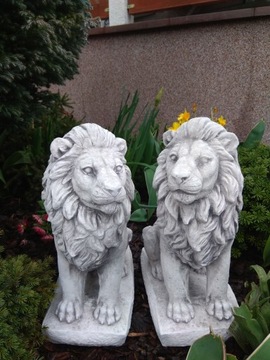 Фигурка льва ЛЬВЫ из бетона, производитель (Z35) ALA-SHOP
