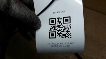 INSTALACE DVEŘE LEVÝ PŘEDNÍ VW CADDY