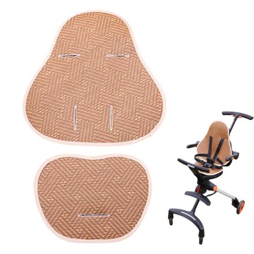 Poduszka chłodząca na krzesło letnie Ice Chair do wózka dziecięcego Brown