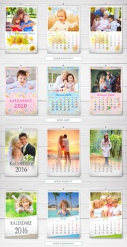 1x ФОТО Календарь А4 ПРЕМИУМ Ваши фотографии, даты + ОЧЕНЬ ТОЛСТЫЕ КАРТОЧКИ