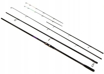 WĘGLOWA WĘDKA 3,3 m KARPIÓWKA FEEDER 130 gram 2w1