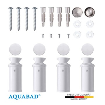 Радиатор для ванной комнаты Aquabad German GERMANY 50/160 белый макс. 636 Вт