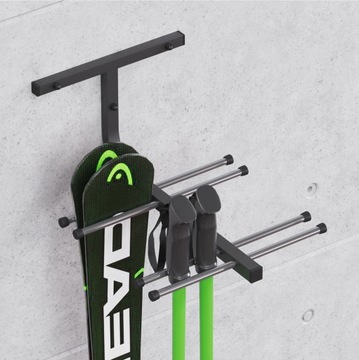 ПОДВЕСКА ДЛЯ ЛЫЖ N4 НАСТЕННЫЙ МОНТАЖ ДО 40 КГ