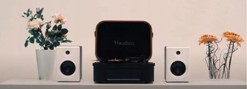 Ретро-проигрыватель в чемодане с bluetooth-колонками и картриджем AUDIO TECHNICA