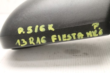 FORD FIESTA MK6 02R- ZRCÁTKO LEVÉ 5 PINU 6 KABEL