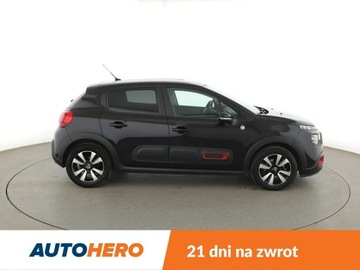 Citroen C3 III Hatchback Facelifting 1.2 PureTech 110KM 2021 Citroen C3 Navi Czujniki parkowania Hak, zdjęcie 8