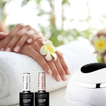 ZESTAW DO HYBRYD LAMPA UV LED 180W + FREZARKA + LAKIERY CLARESA + GRATISY