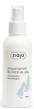 ZIAJA STOPY ANTYPERSPIRANT Bloker do stóp 100 ml