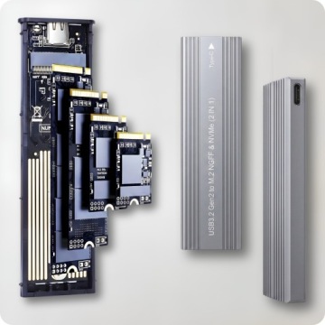 Адаптер корпуса M2 SSD для накопителя USB C 3.1 NVMe SATA M.2