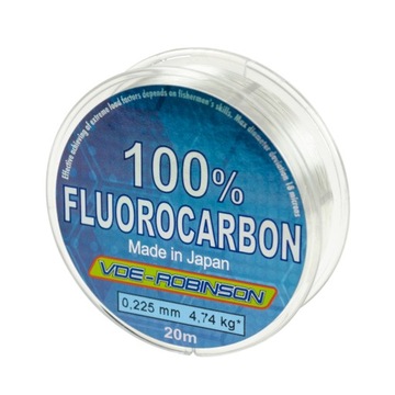 Żyłka VDE-Robinson Team Fluorocarbon 0,125mm 20m
