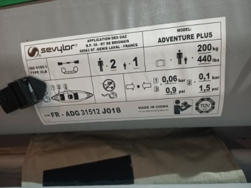 Байдарка Sevylor Adventure Plus 373 см AS4465