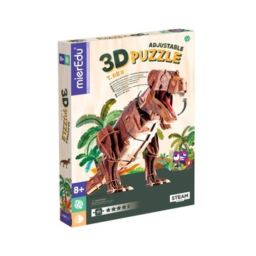 mierEdu: puzzle 3D Tyrannosaurus Rex