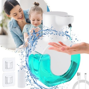 WODOSZCZELNOŚĆ DOZOWNIK MYDŁA 420ML BEZDOTYKOWY DOZOWNIK MYDŁA NA ŚCIANIE