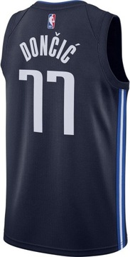 Granatowa koszulka koszykarska NBA Luka Doncic Dallas Mavericks