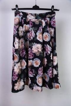 New Look spódnica print kwiaty dzianinowa 36 S 8