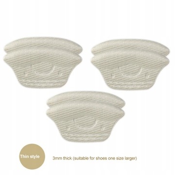 1 пара накладок на пятки, клейкие нескользящие стельки, подушечки