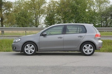 Volkswagen Golf VI Hatchback 5d 1.6 TDI-CR DPF BlueMotion 105KM 2010 Volkswagen Golf 1.6TDI nawigacja gwarancja przebie, zdjęcie 2