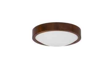 Lampa sufitowa ORION Plafon fi275 ORZECH do salonu kuchni łazienki STYLOWA