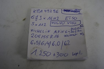 4× DISK HLINÍK DIESEL TTDZ 6.5" X 16" 5X112 ET 50