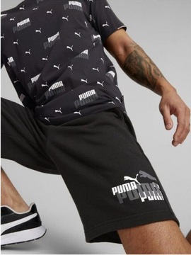 Puma krótkie spodenki sportowe treningowe przed kolano S