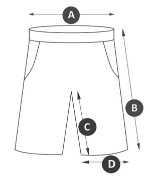 РАЗМЕР ДЕТСКИХ ШОРТОТ CORE POLY. 116/128