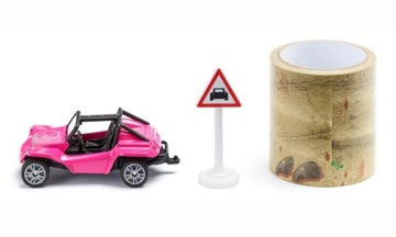 Zestaw Siku Pojazd Buggy z jezdnią 3 el.