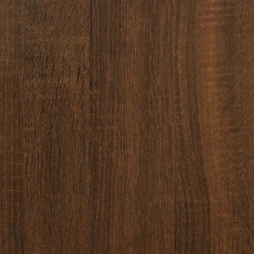 Szafka pod TV, brązowy dąb, 102x35x45,5 cm