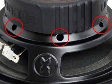 Двухполосная автомобильная акустика Excursion SHX-5C dB