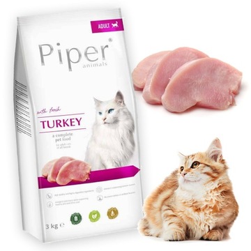 KARMA DLA KOTA PIPER DOLINA NOTECI INDYK 3KG