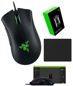 Razer Essential Ergonomic Gaming mouse DeathAdder, Infrared, 3500 DPI, Blac