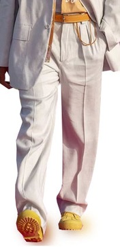 Классические повседневные мужские льняные брюки прямого размера. тридцать