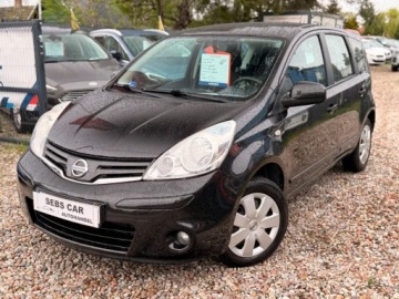 Nissan Note I Mikrovan 1.4 i 16V 88KM 2009 Nissan Note Nissan Note Polski salon 11 lat w jednych rekach Benzyna