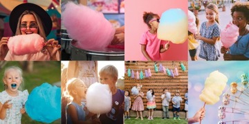 Набор сахарный из ваты 8 шт х 100г