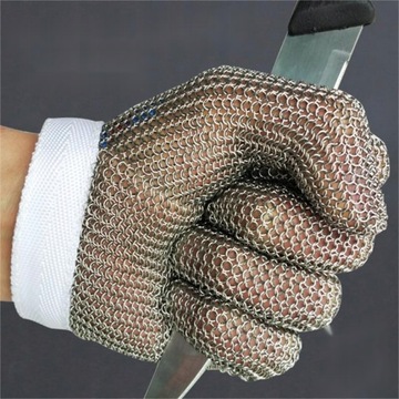304 Steel Grade 5 Metal Anti Cutting Gloves